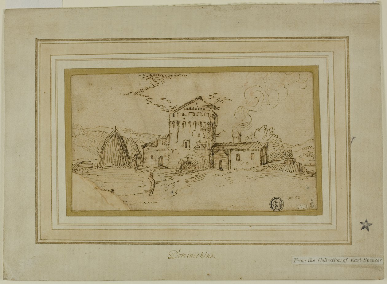 Quinta com torre e palheiros de Domenichino