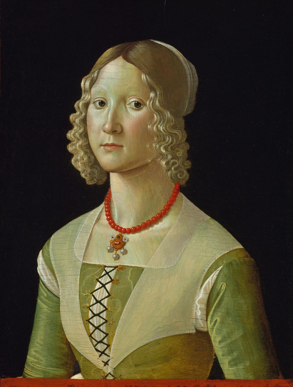 Wild Sassetti (nascido em 1470), c.1487-88 (tempera em madeira) de Domenico Ghirlandaio