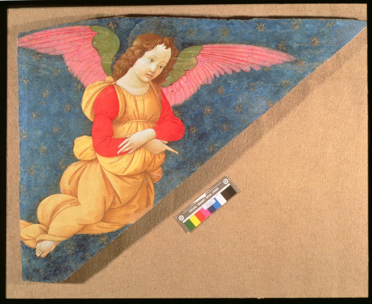 Anjo: Painel do Retábulo de Figline de Domenico Ghirlandaio
