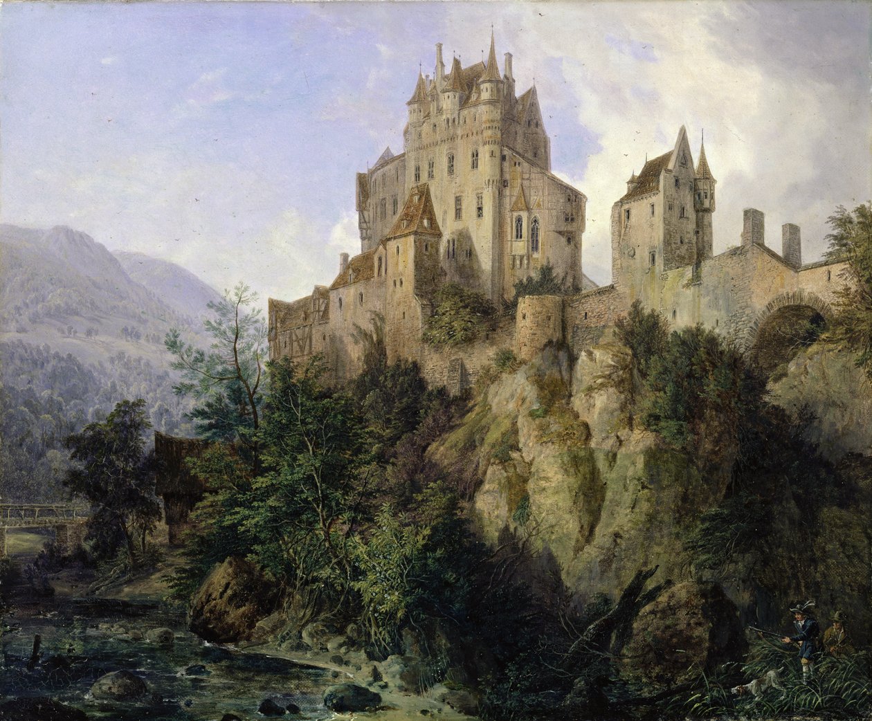 Eltz Castle de Domenico II Quaglio