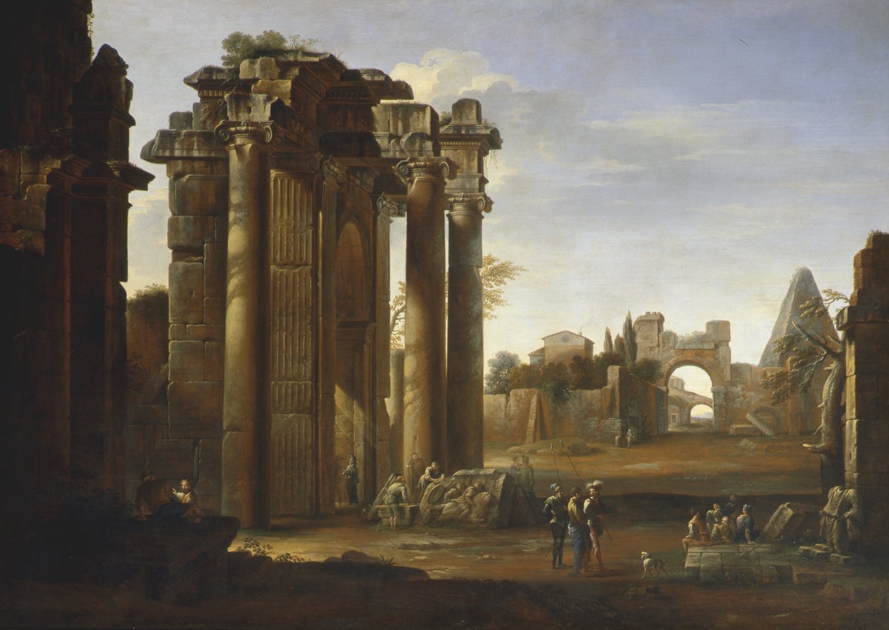 Ruínas romanas de Domenico Roberti