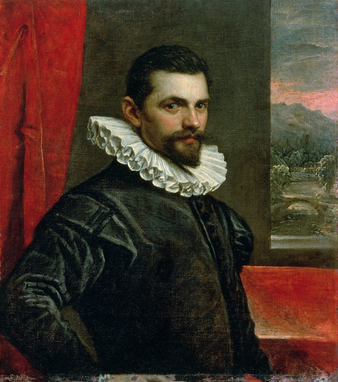 Retrato de Francesco Bassano (1549-92) de Domenico Robusti Tintoretto