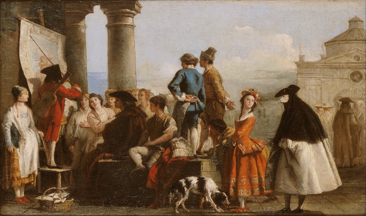 O contador de Histórias de Domenico Tiepolo