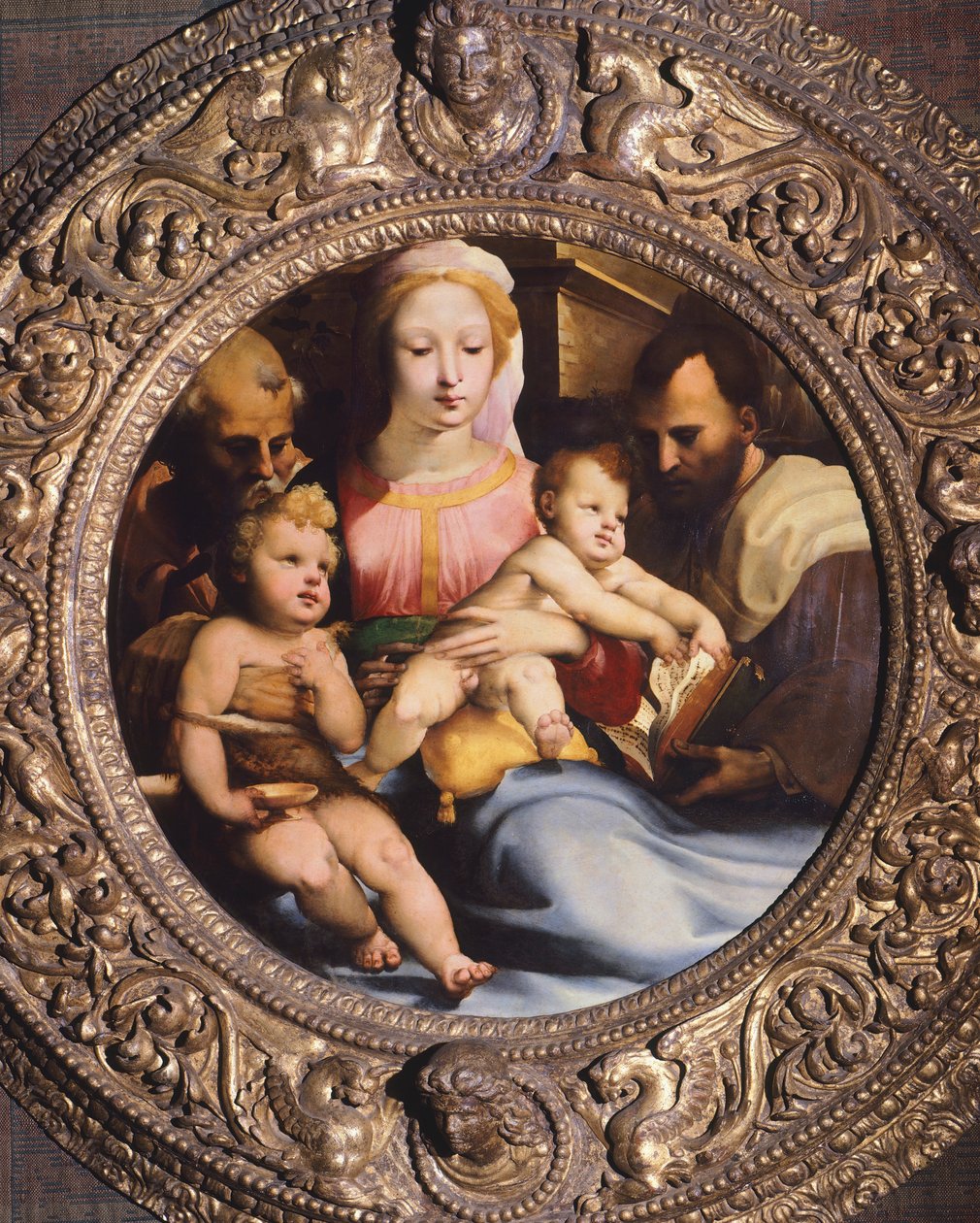 Sagrada Família, por Domenico Beccafumi (1486-1551) de Domenico Beccafumi