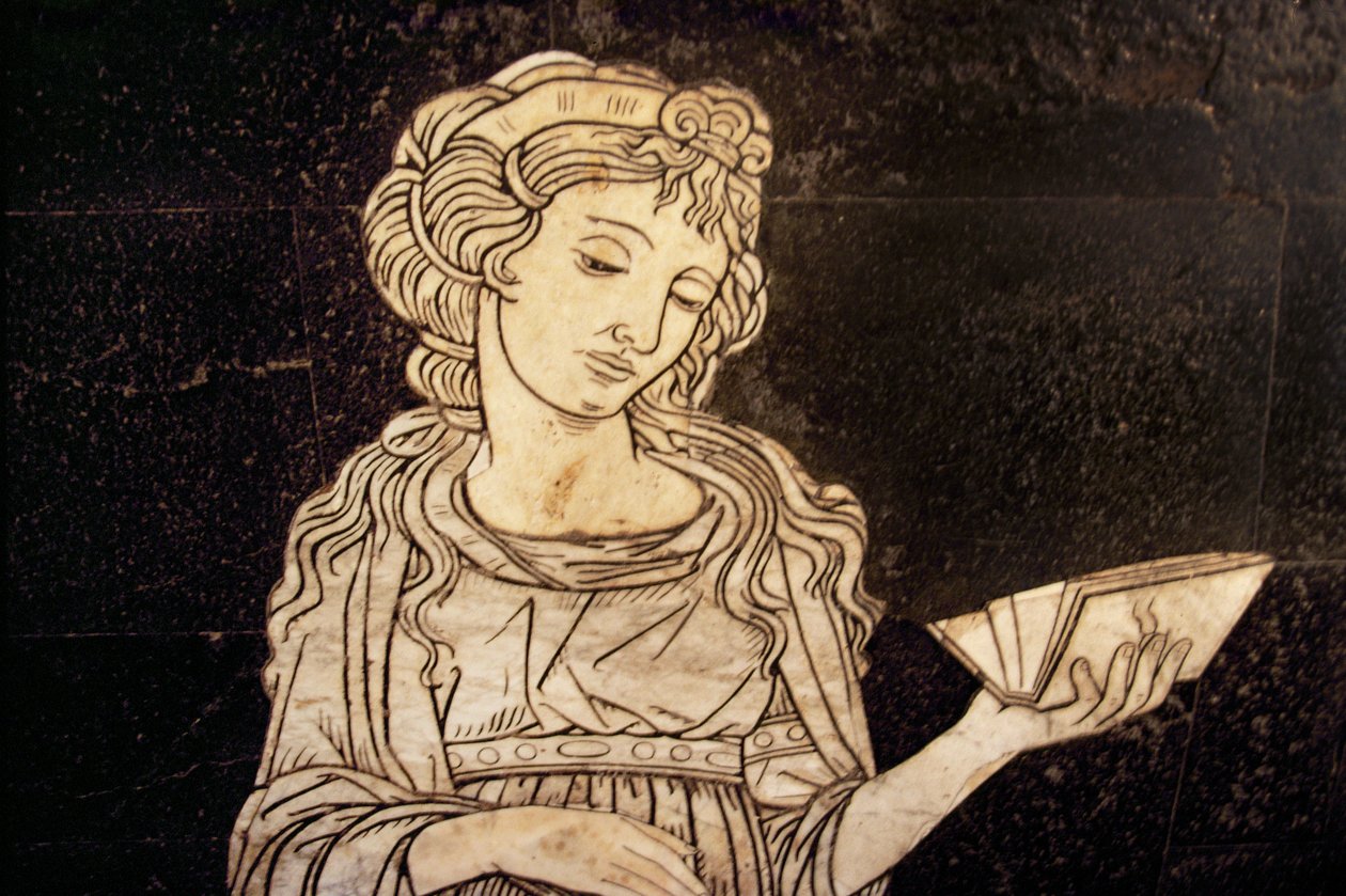 Sibila (mármore) de Domenico Beccafumi