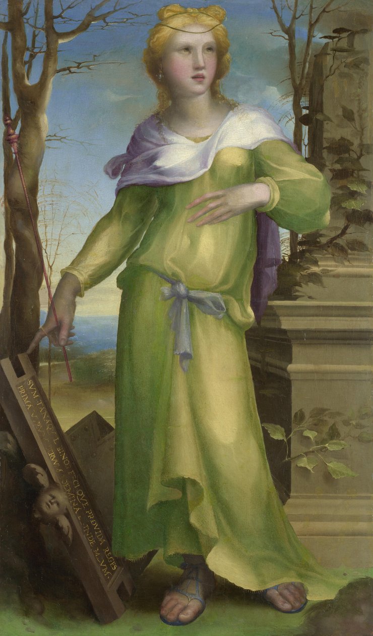 Tanaquil, c. 1519 de Domenico Beccafumi