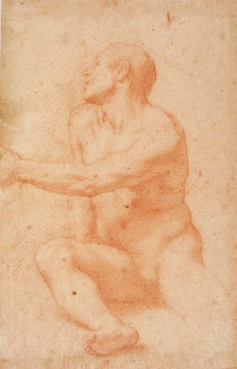 Nu sentado de Domenico Cresti