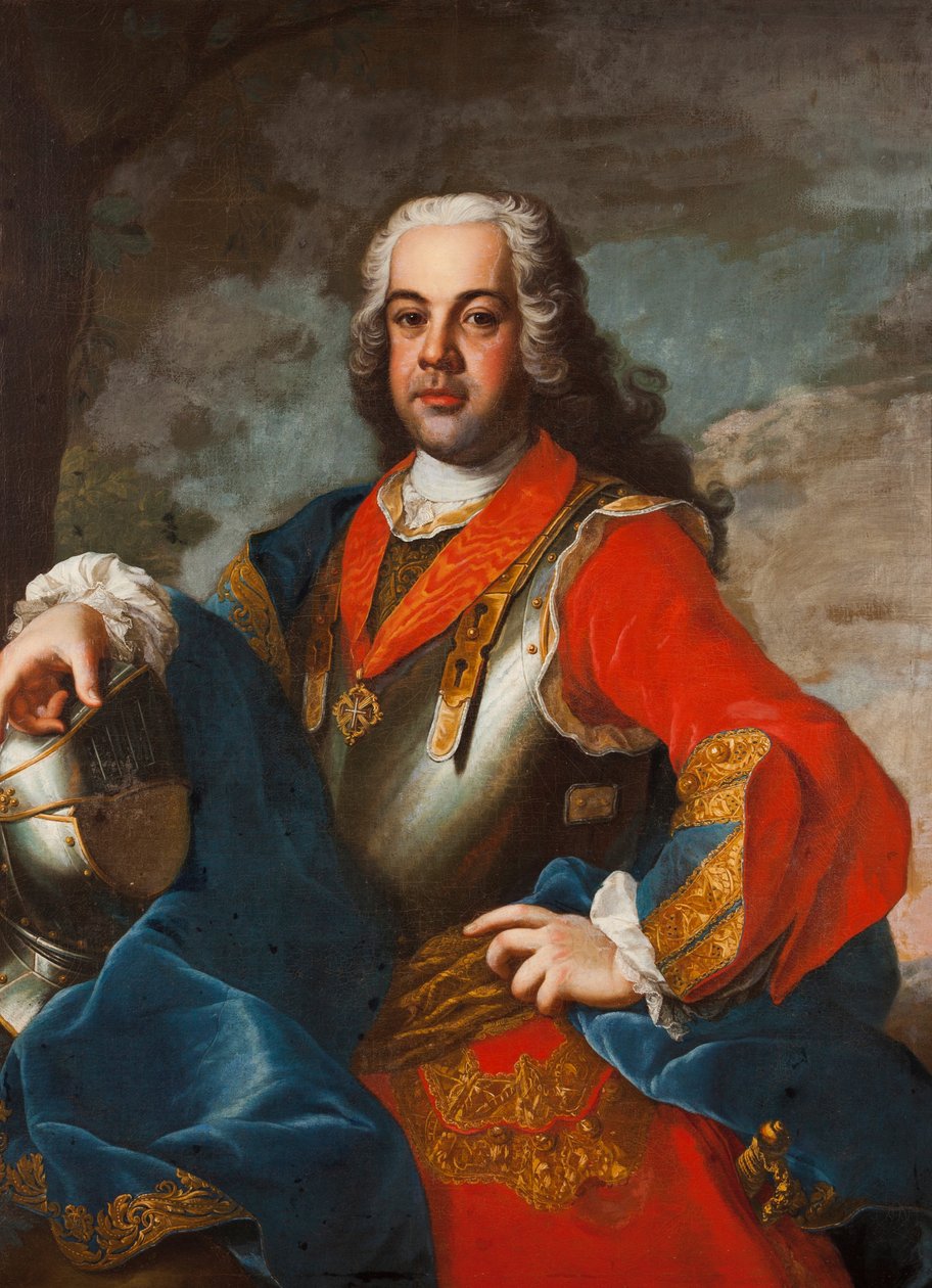 Príncipe Francisco de Bragança, Infante de Portugal, 7º Duque de Beja e Grão-Prior da Ordem de Malta em Portugal de Domenico Dupra