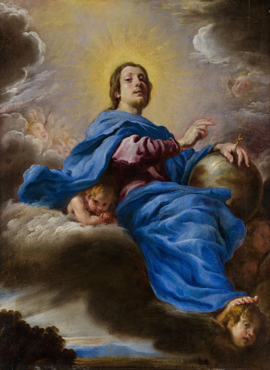 Salvator Mundi, ca. 1622-1623. de Domenico Fetti or Feti