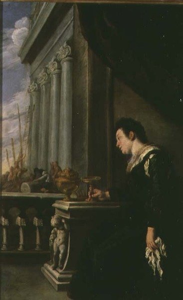 Artemisia (painel) de Domenico Fetti or Feti