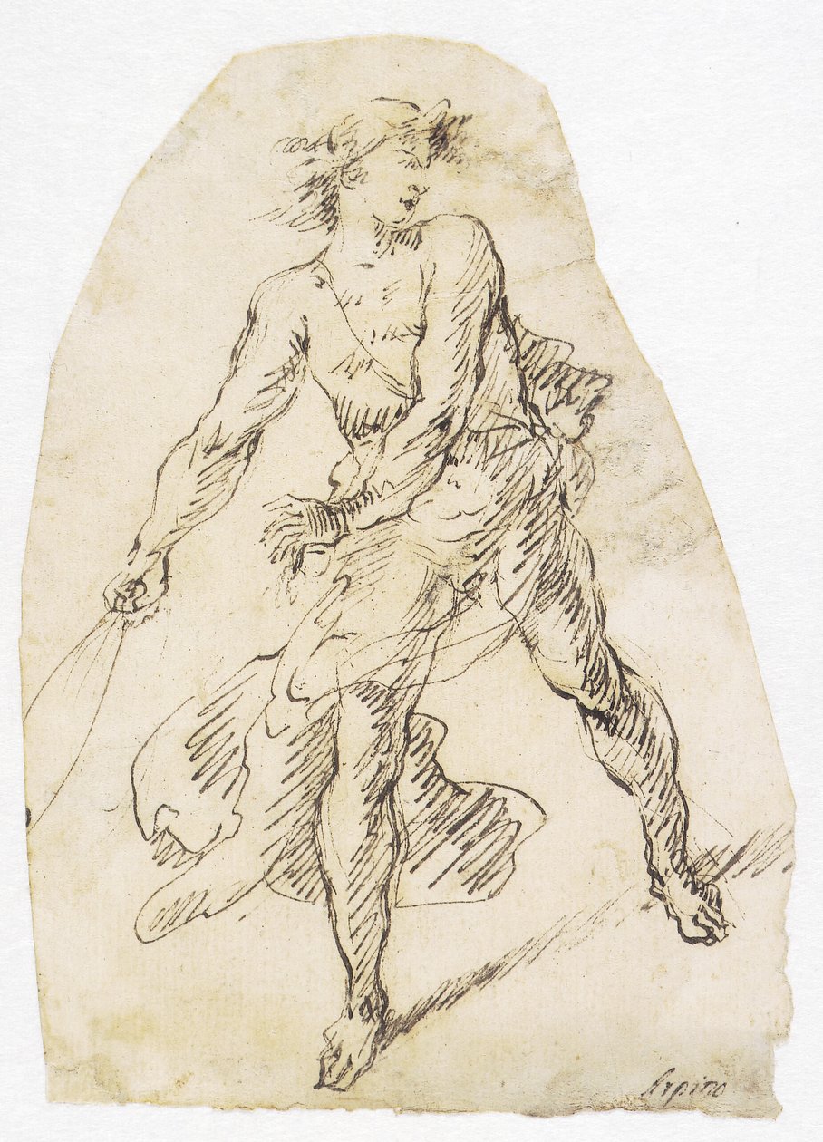 David com a funda de Domenico Gargiulo