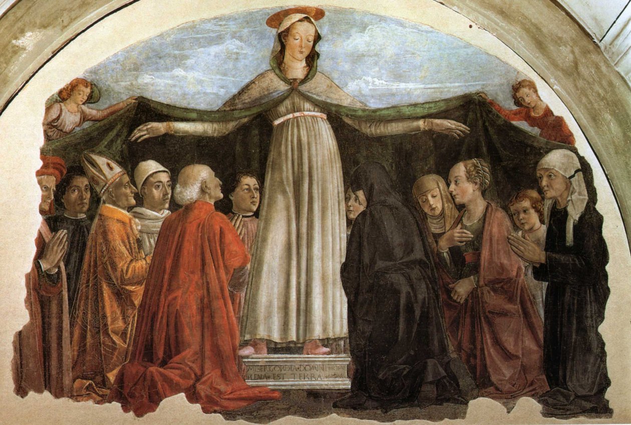 Nossa Senhora da Misericórdia e da Lamentação

   e Pieta de Domenico Ghirlandaio