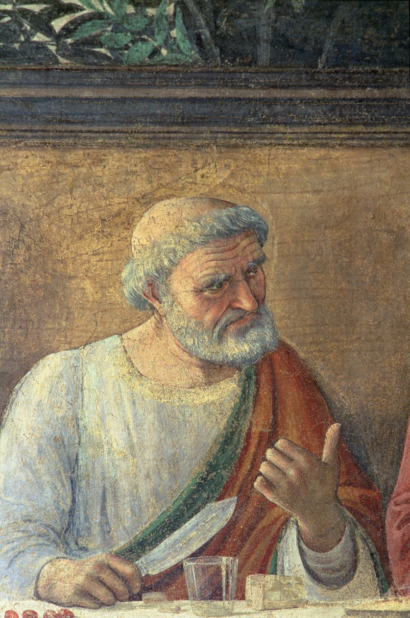 A Última Ceia, 1480 de Domenico Ghirlandaio