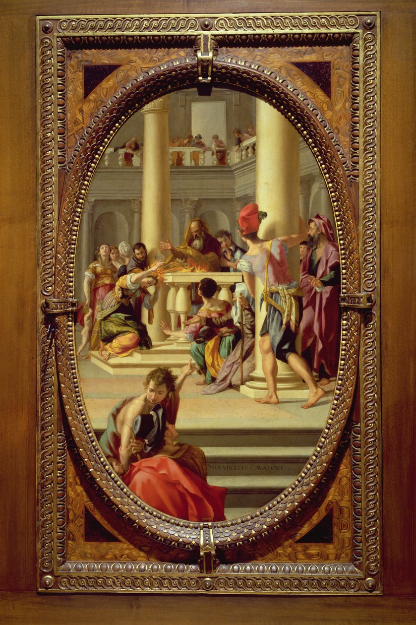 A Última Ceia, detalhe de dois discípulos, do refeitório do mosteiro, 1480 afresco de Domenico Ghirlandaio