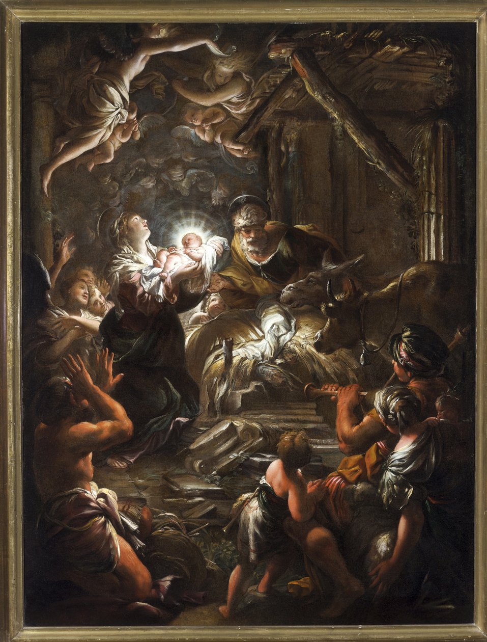 Natividade de Domenico I Piola