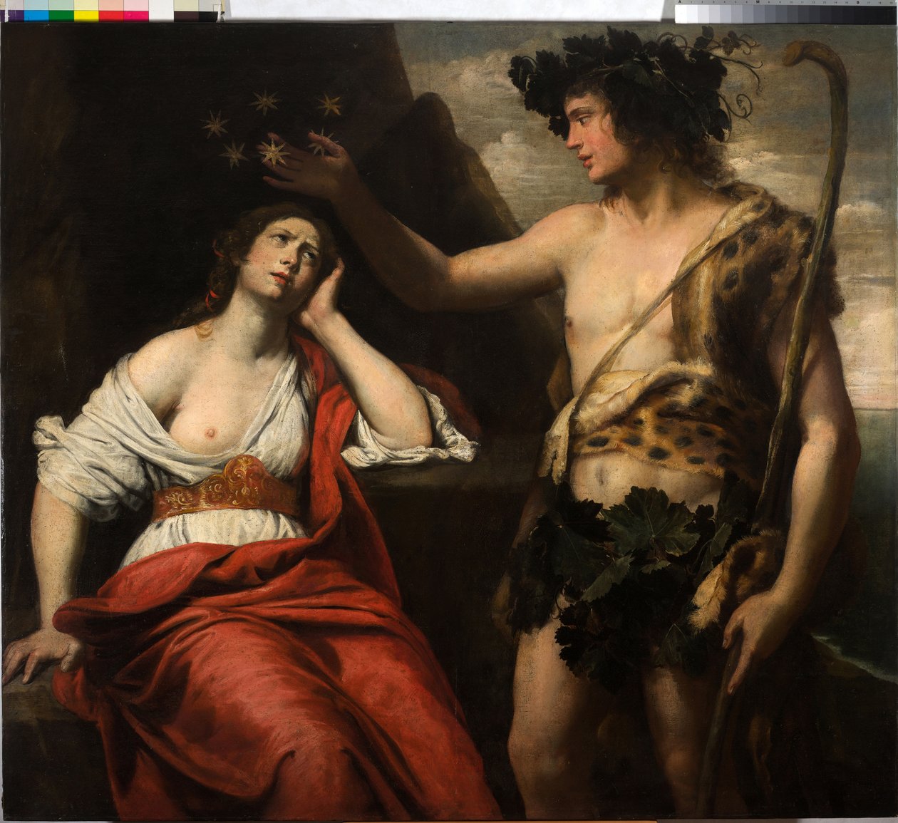 Baco e Ariadne de Domenico Il Sarzana Fiasella