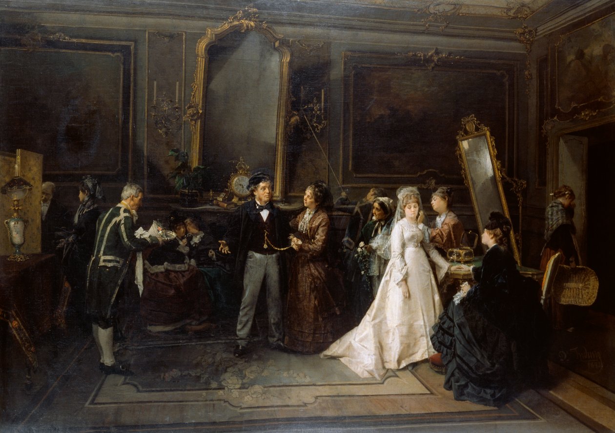 O casamento foi para o ar de Domenico Induno