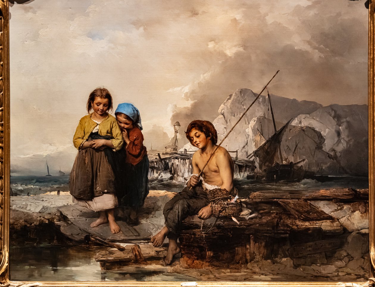 Jovens Pescadores de Domenico Induno