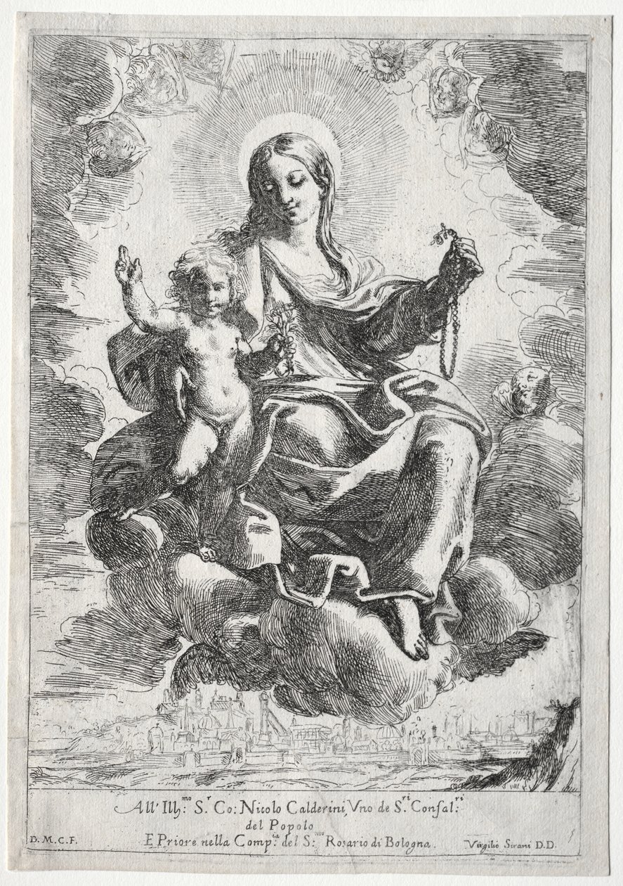 Madona do Rosário de Domenico Maria Canuti