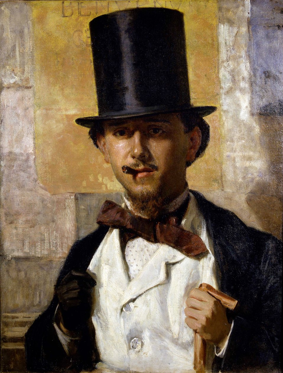Retrato de Bernardo Celentano 1835-1863, 1859. de Domenico Morelli