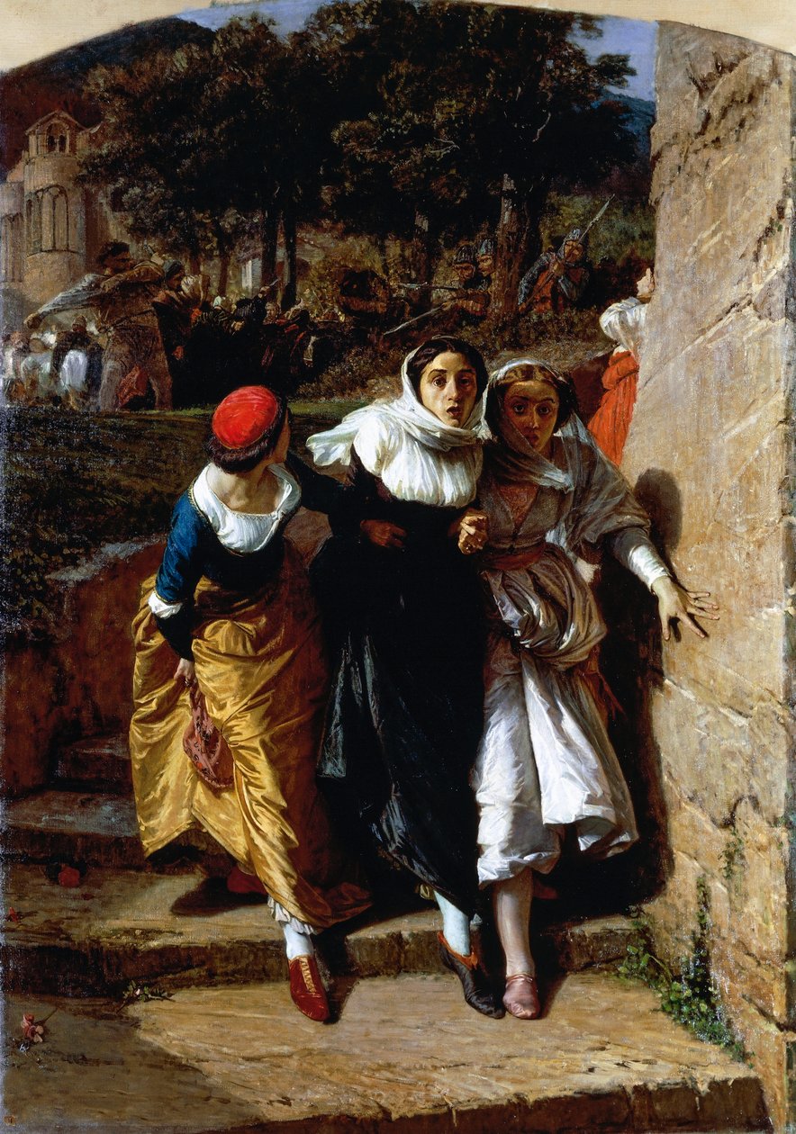 Vésperas Sicilianas de Domenico Morelli