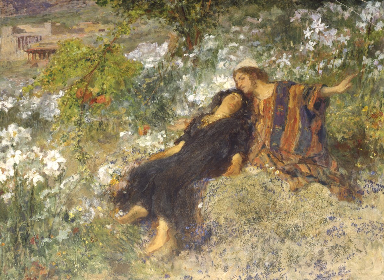 Canção de Salomão de Domenico Morelli