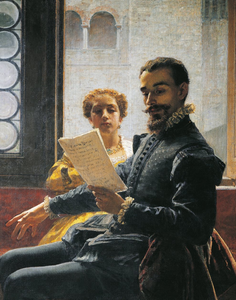 Torquato Tasso lendo Jerusalém Liberta para Eleonora d