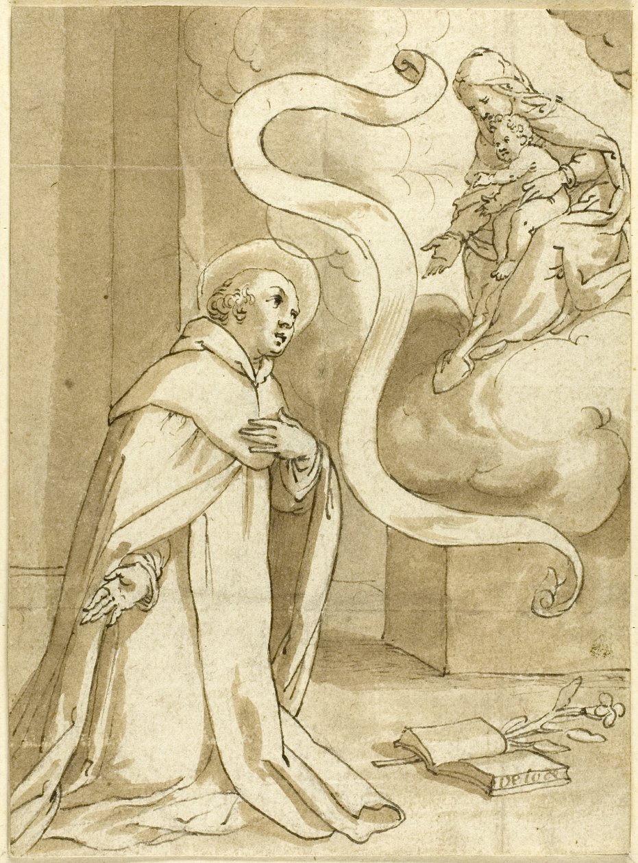 Visão de São Domingos de Domenico Piola