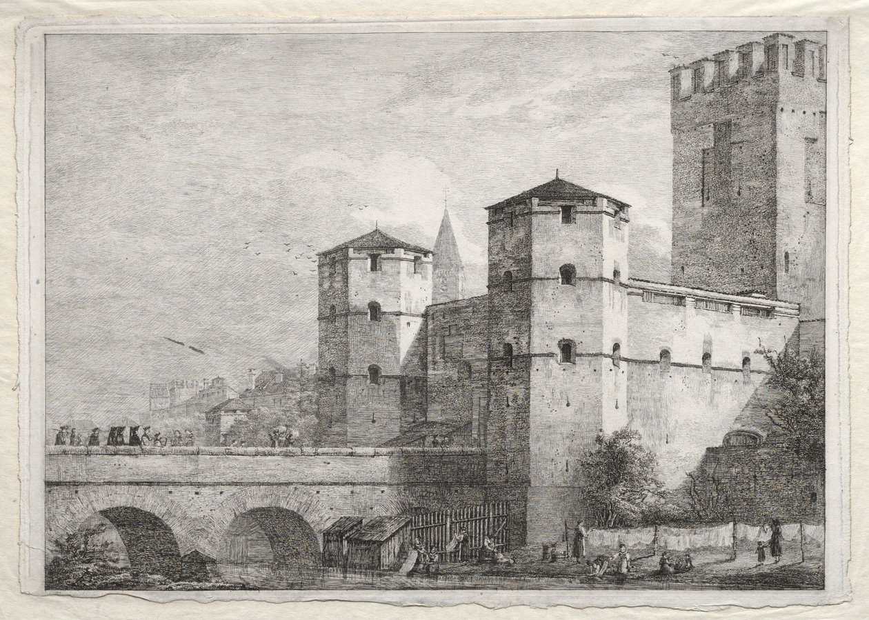 Munique-Hohenschwangau, Baviera. de Domenico Quaglio