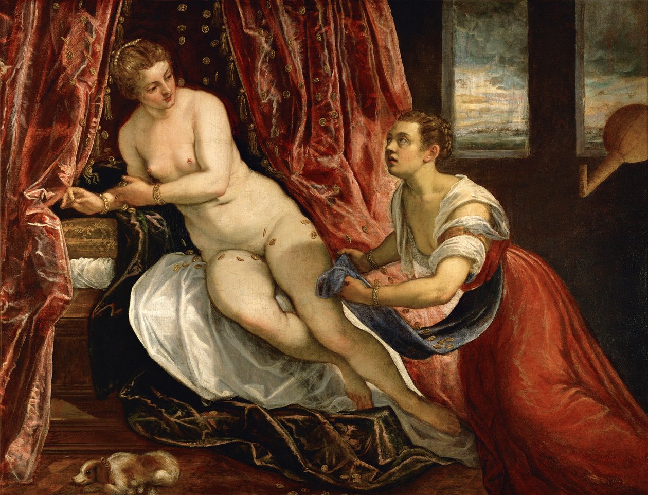 Danae, c.1570 de Domenico Robusti Tintoretto