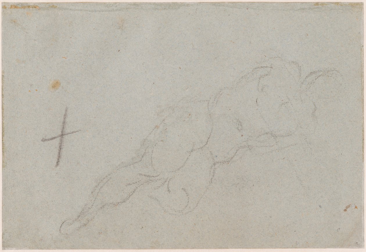 Um Nu Feminino [verso] de Domenico Tintoretto