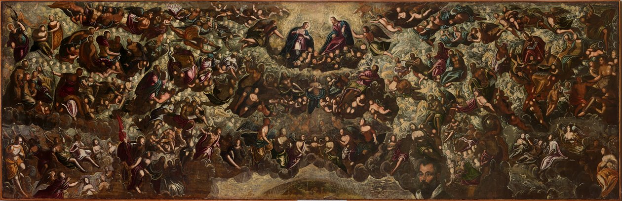 Paraíso, 1588-1592. de Domenico Tintoretto