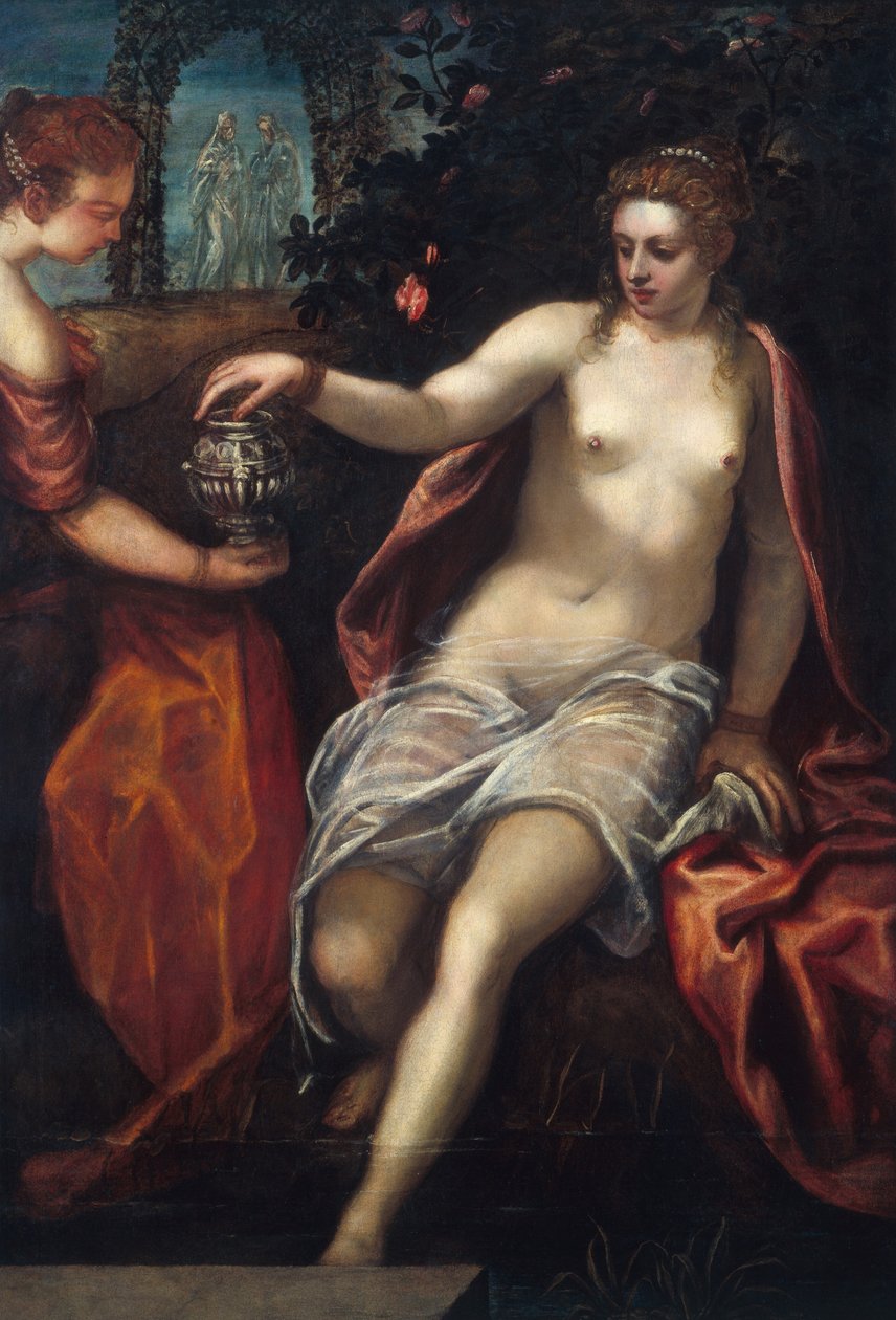 Susana, c. década de 1580. de Domenico Tintoretto