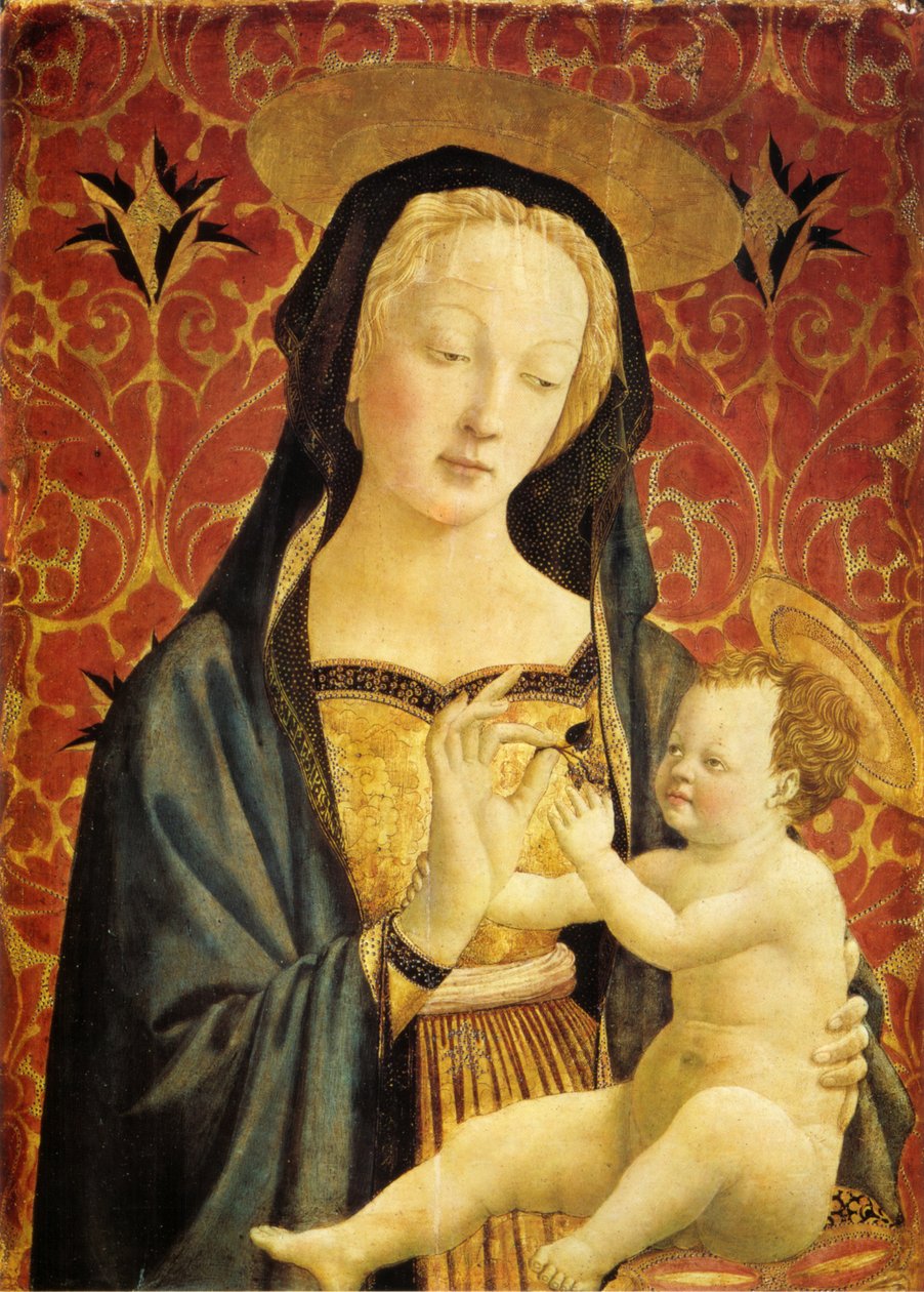 Nossa Senhora e o Menino de Domenico Veneziano