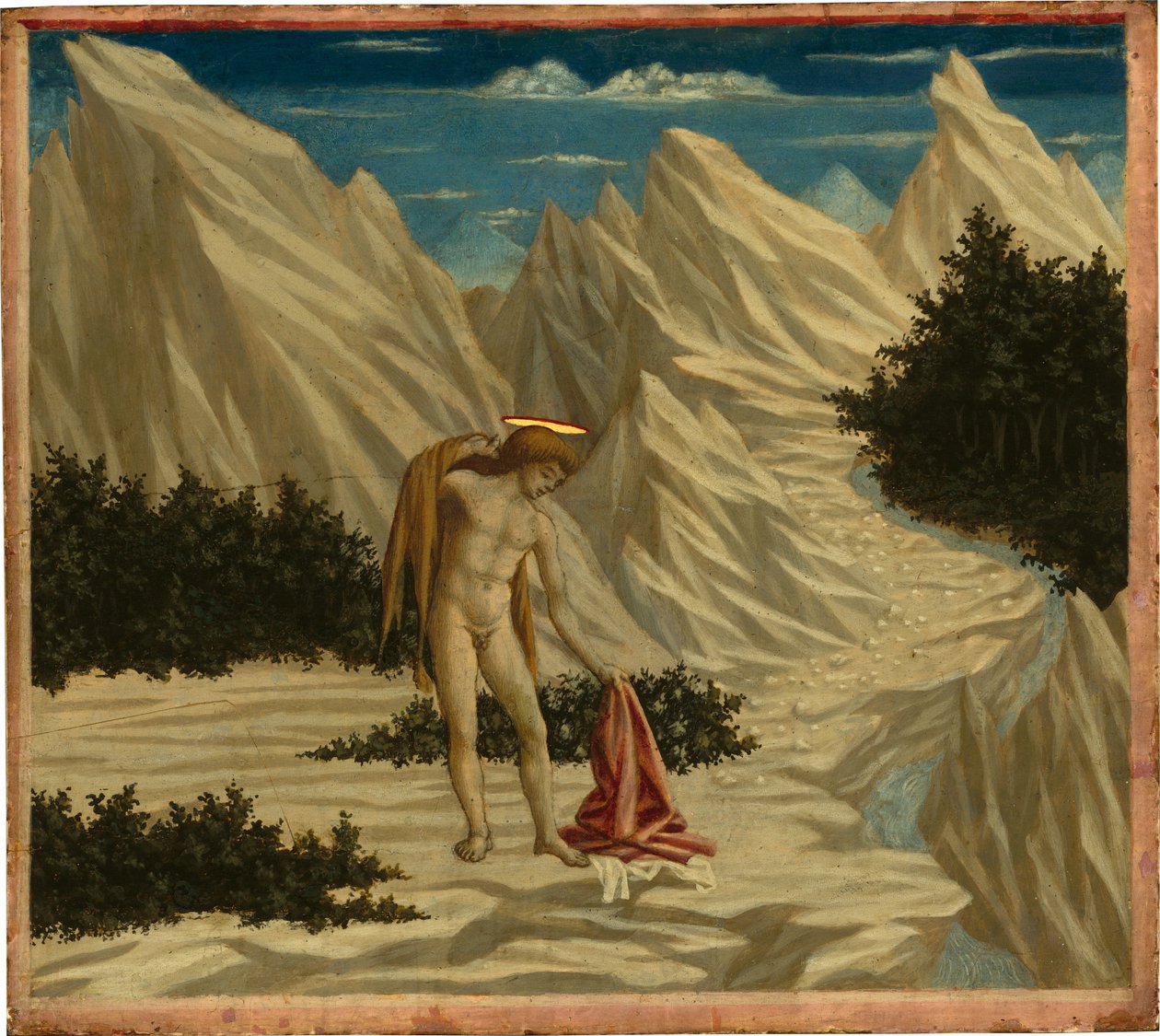São João no Deserto de Domenico Veneziano