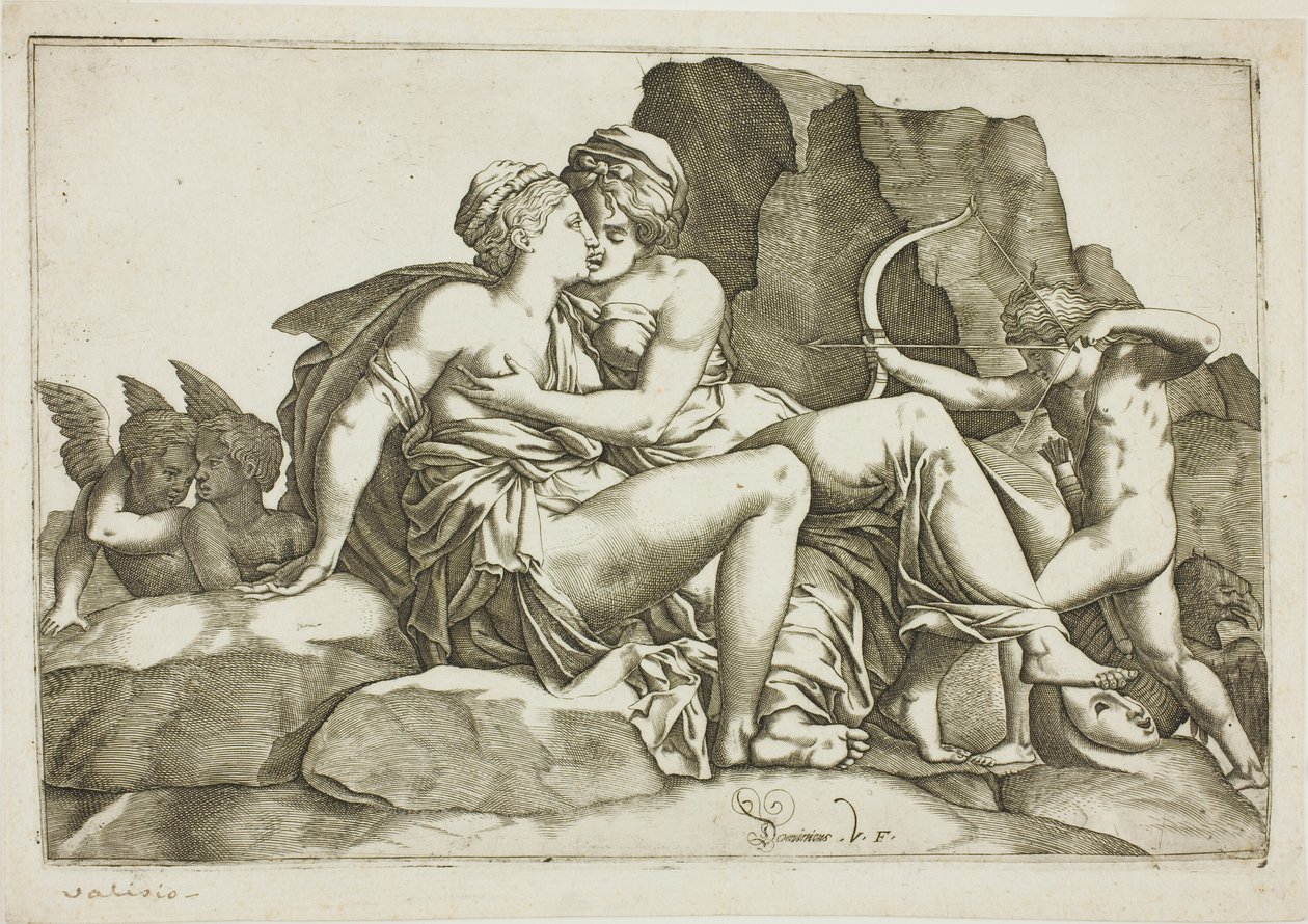 Júpiter e Calisto de Domenico Vito