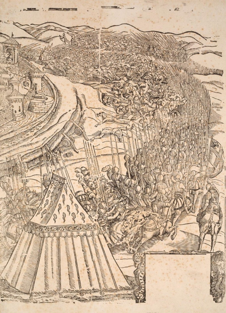 Captura de Goleta em Tunis por Carl V de Domenico dei Franceschi