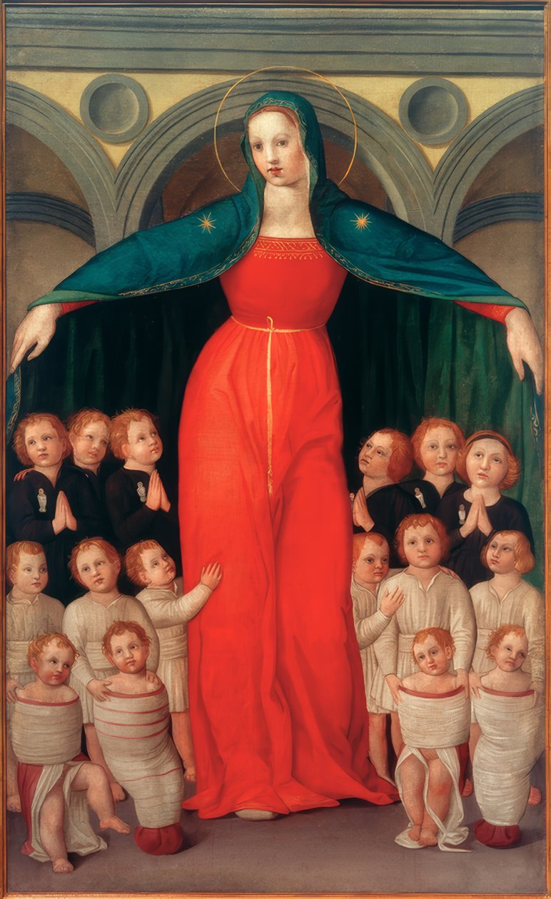 Nossa Senhora dos Fundadores de Domenico di Michelino