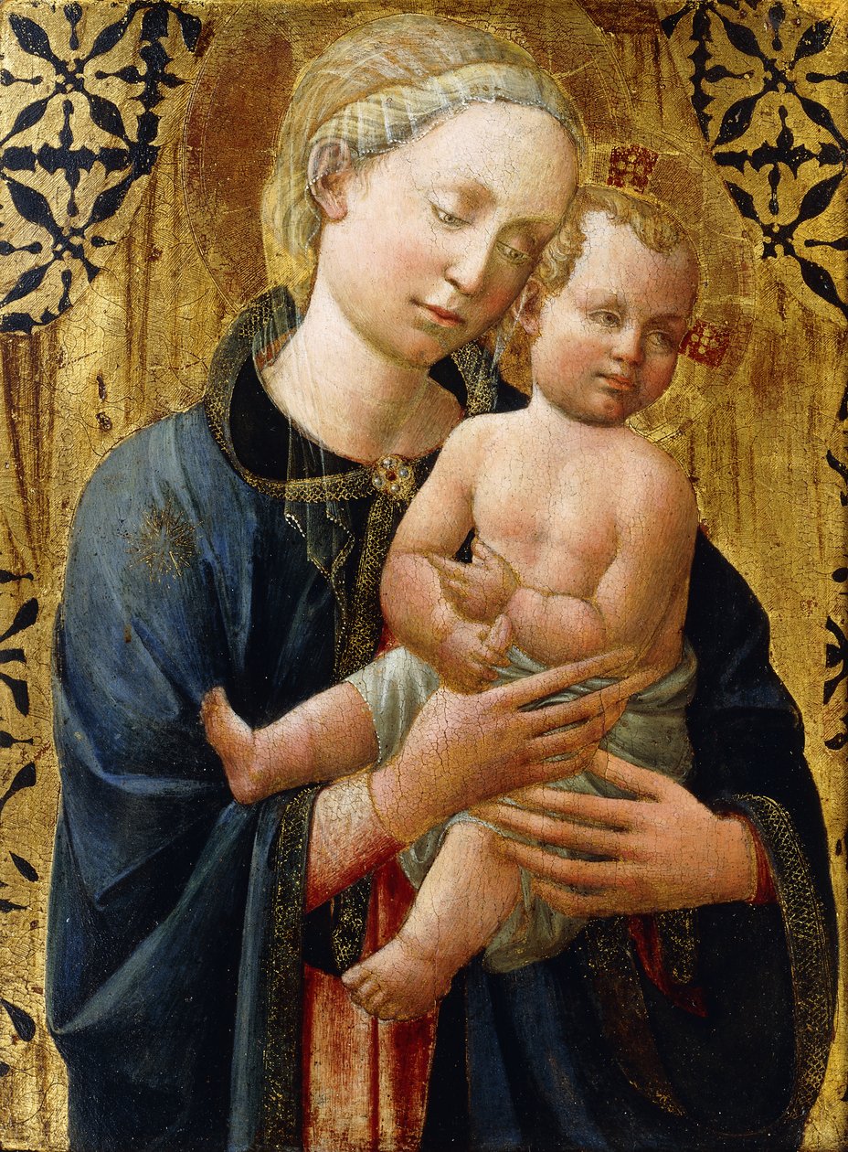 Madonna e criança, de Domenico di Michelino