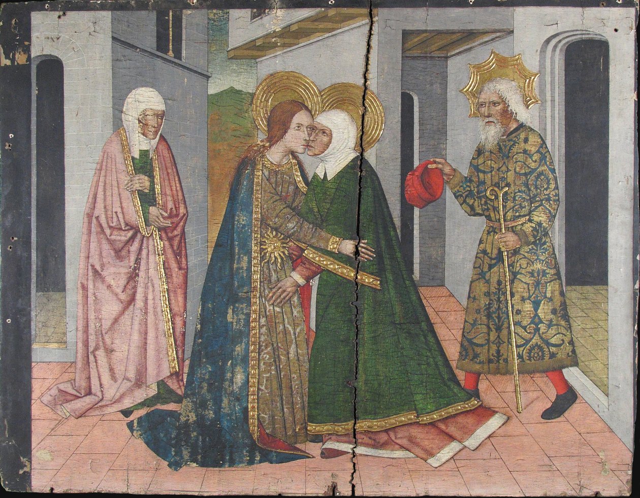 O Painel da Visitação do Retábulo de São João, séc. XV. de Domingo Ram