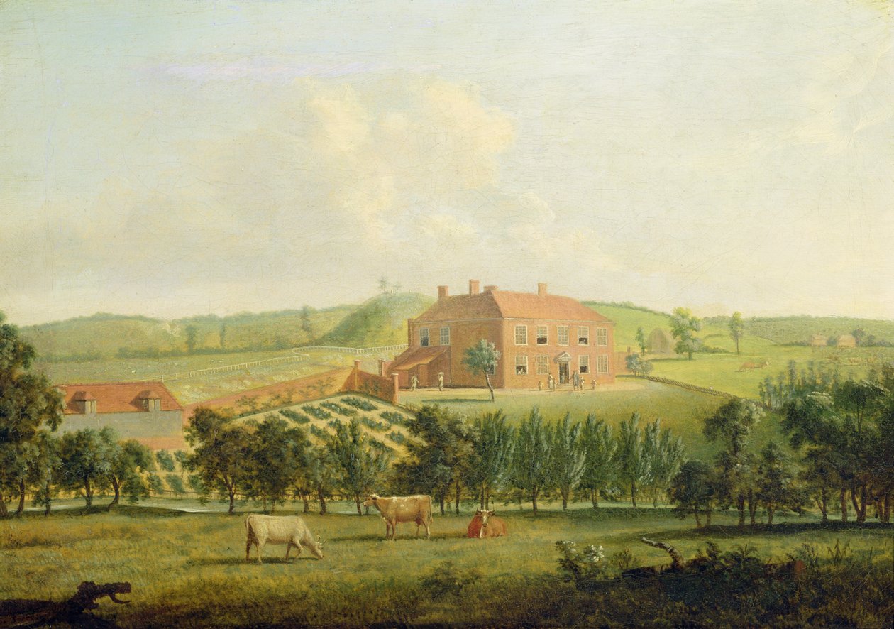 Saint Vincent, perto de West Malling, Kent, c.1779 de Dominic Serres