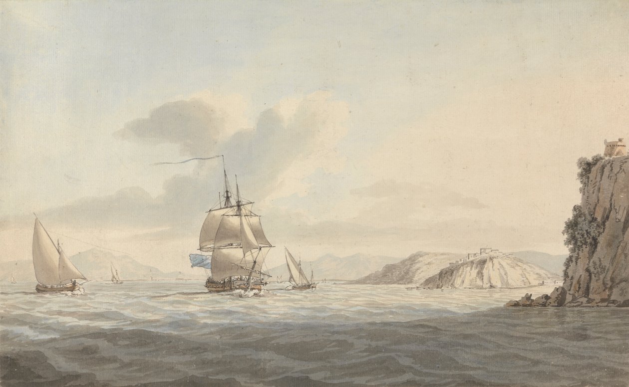 Agropoli, Os Templos de Paestum, e a Baía de Salerno de Dominic Serres
