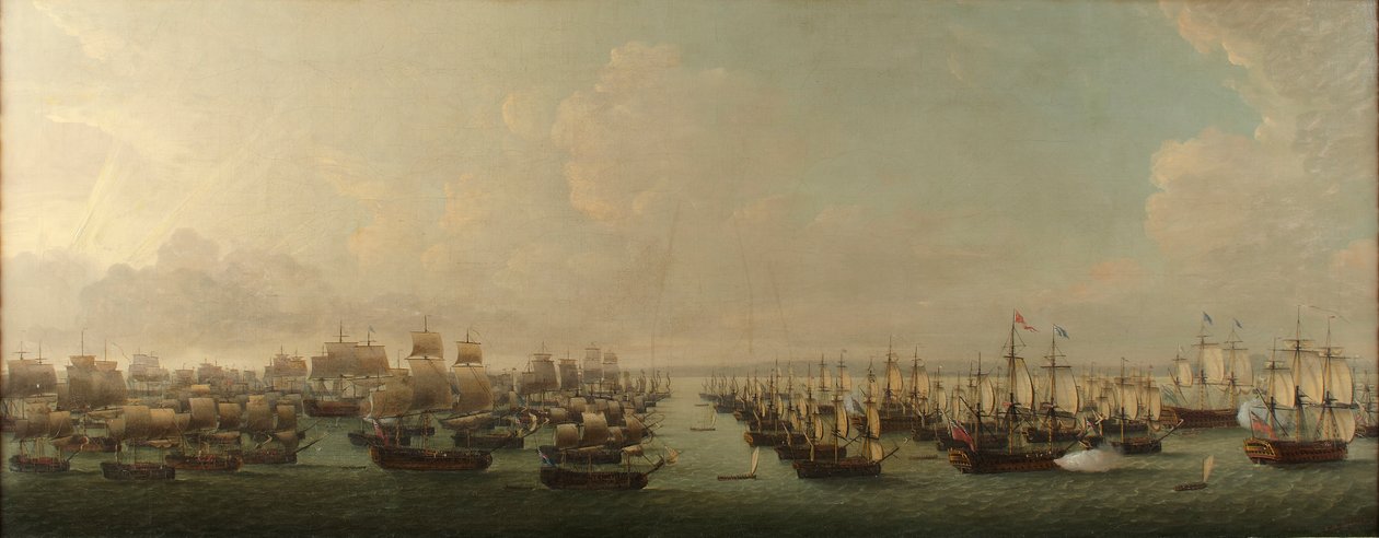 A esquadra inglesa que atacou Havana em 1762 de Dominic Serres