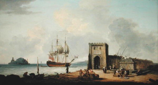Porto Mediterrâneo (óleo sobre tela) de Dominic Serres