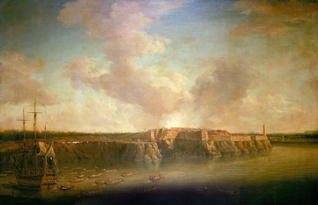 Guerra dos Sete Anos (1756-1763): invasão de Havana de Dominic Serres