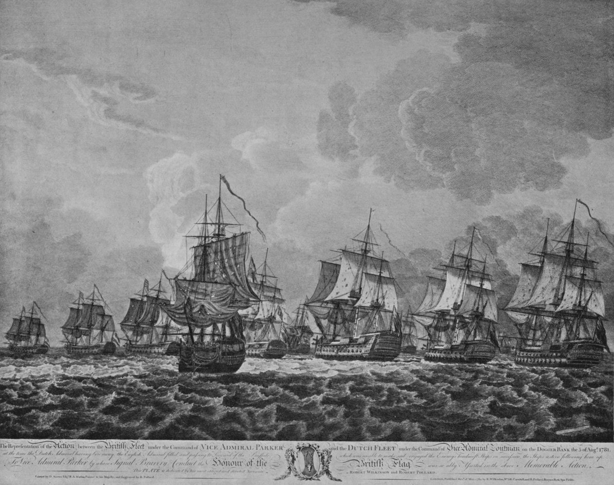 O Dogger Bank, c1780s de Dominic Serres