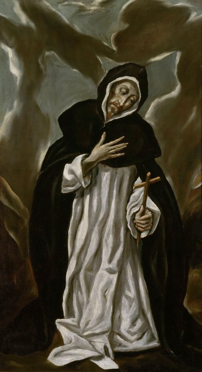 São Domingos, c. 1610. de Dominico El Greco