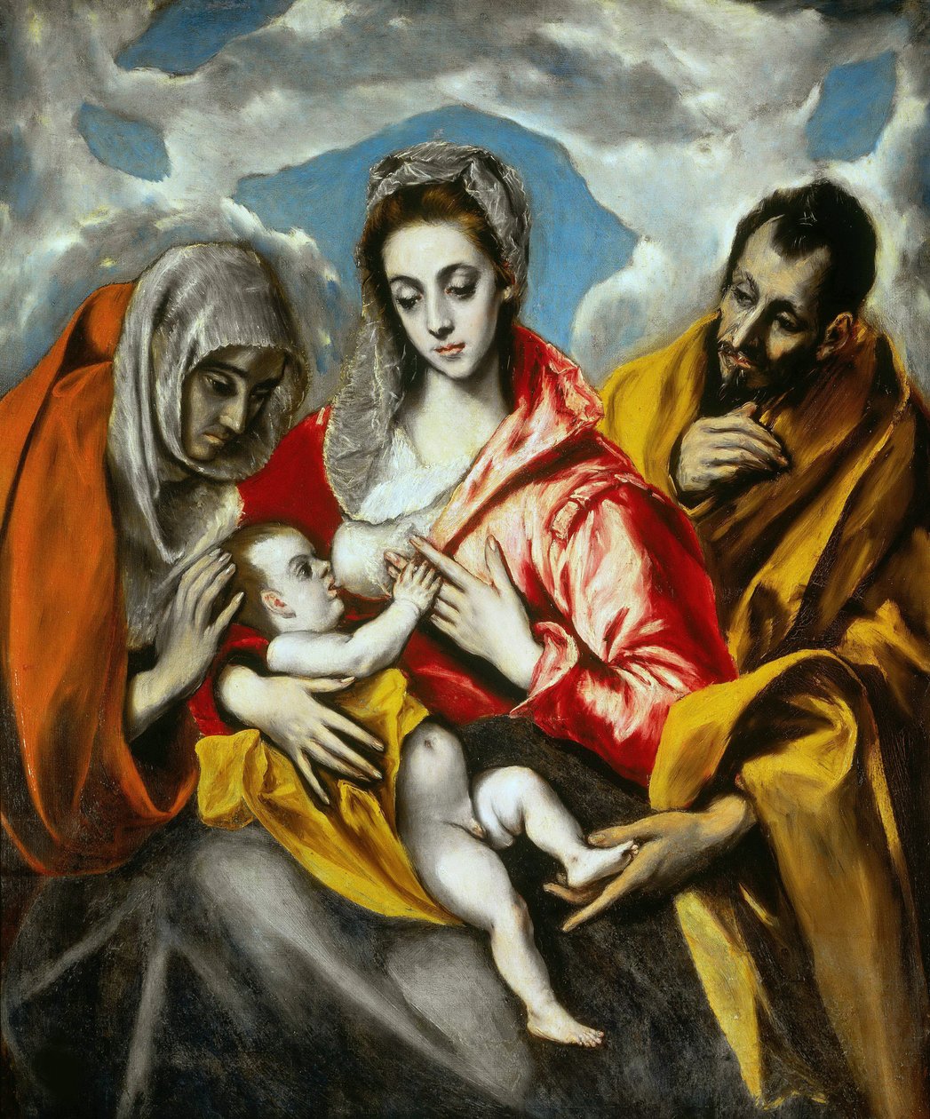 A Sagrada Família, 1595. de Dominico El Greco