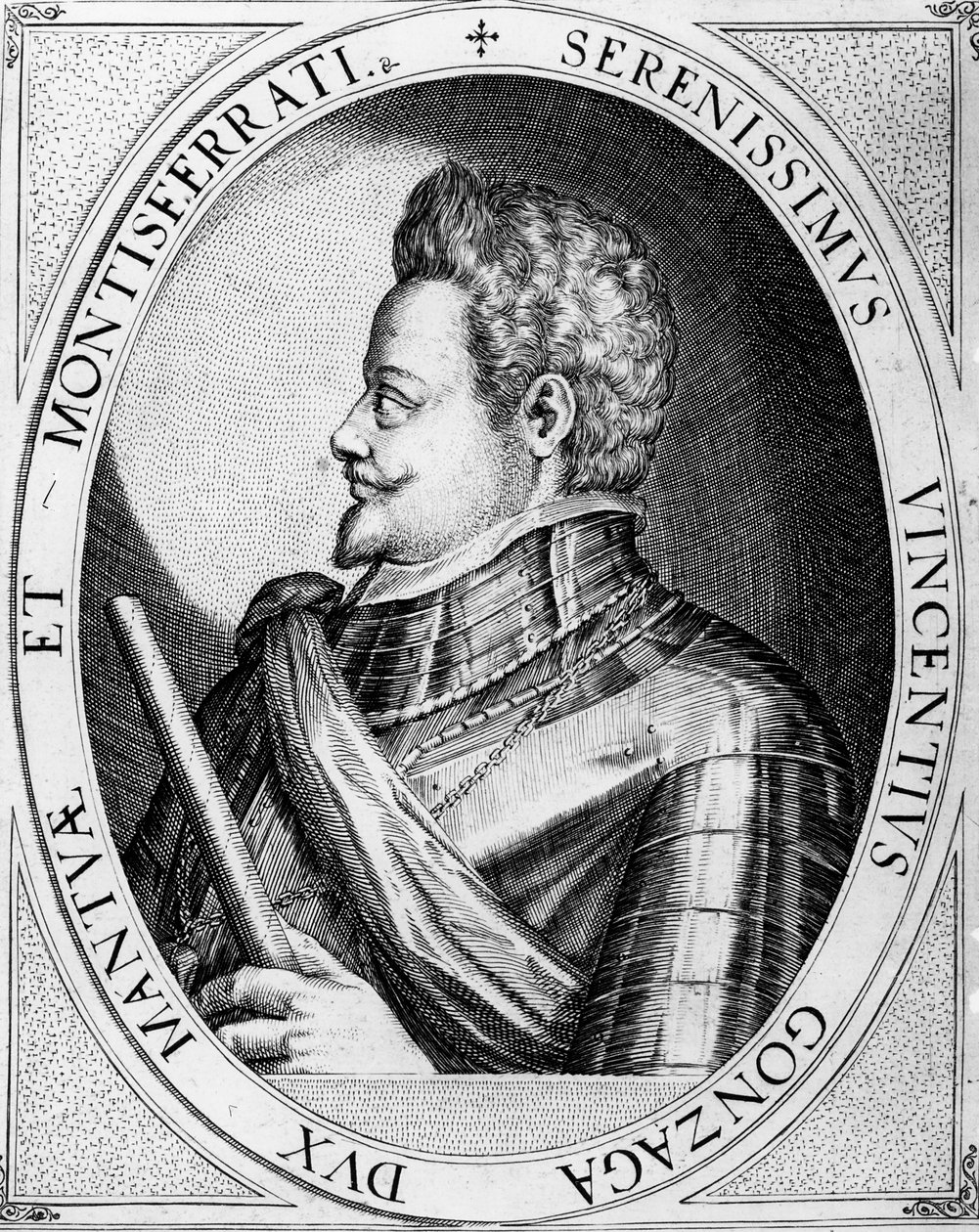 Vincenzo Gonzaga, duque de Mântua, 1597 de Dominicus or Custodis Custos