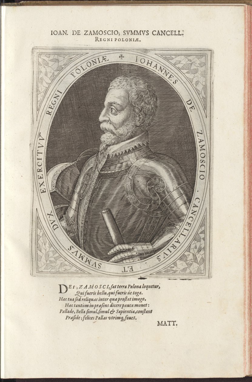 Jan Zamoyski, Hetman 1542-1605 de Dominicus or Custodis Custos